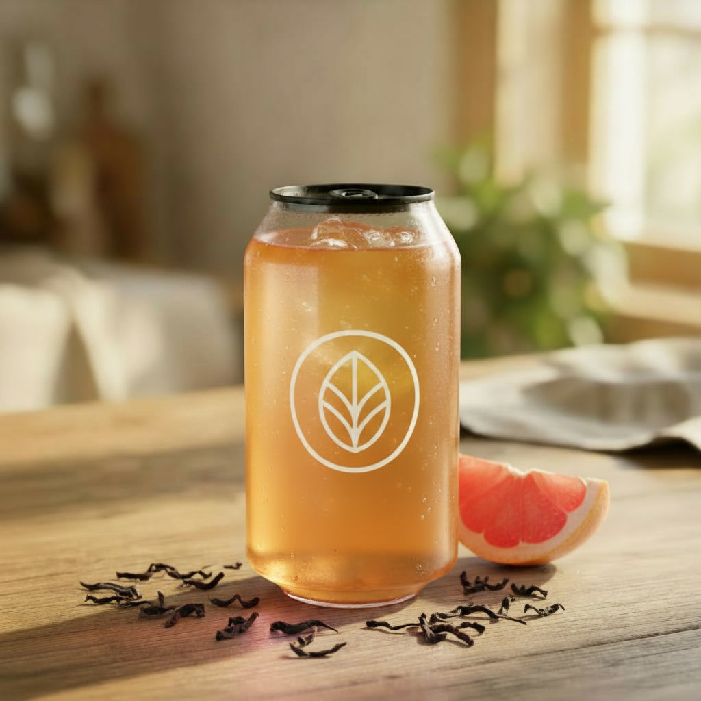 Earl Grey Grapefruit crafted beverage can