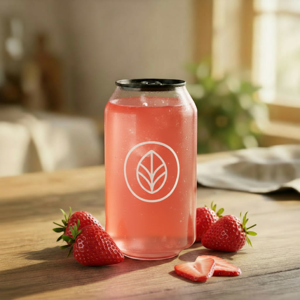 Strawberry Lemonade crafted beverage can